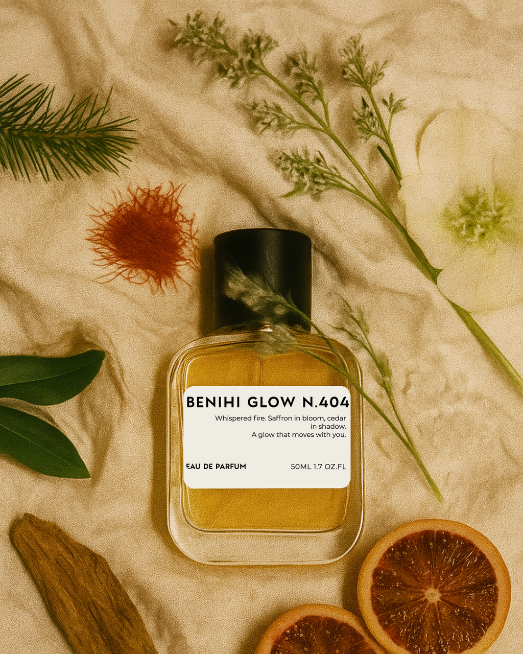 Benihi Glow - Inspired by MFK Baccarat Rouge 540 (50ml)