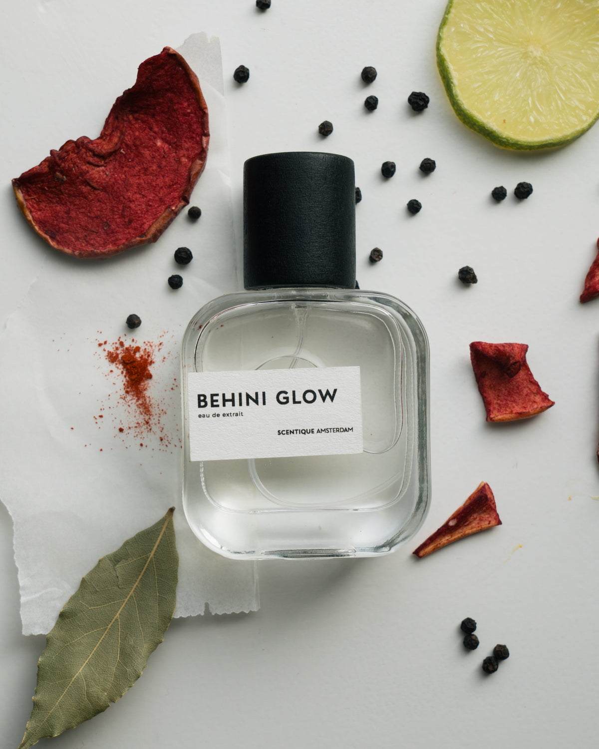 Benihi Glow - parfum Scentique Amsterdam. Parfuminspiratie Baccarat Rouge. 30% parfumolie. Gemaakt in Amsterdam. €34,95