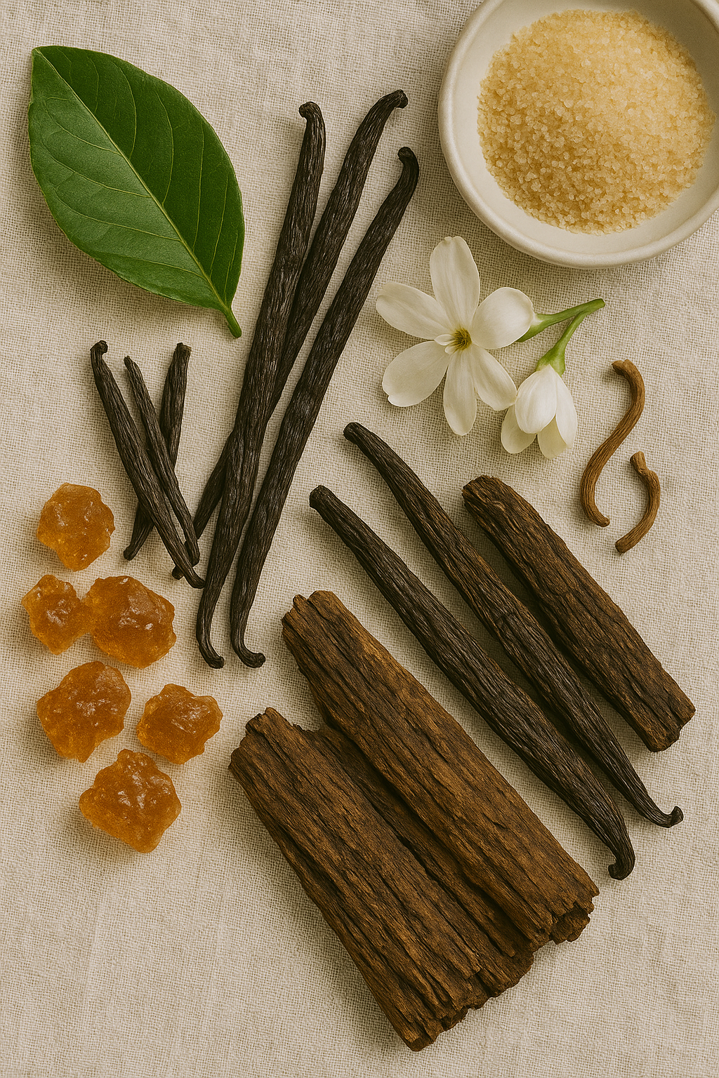 Geurnoten van Kayali, Vanilla 28. Topnoten: Vanille, Bruine Suiker, Tonka
Hartnoten: Amber, Musk, Jasmijn
Basisnoten: Sandelhout, Patchoeli, Karamel