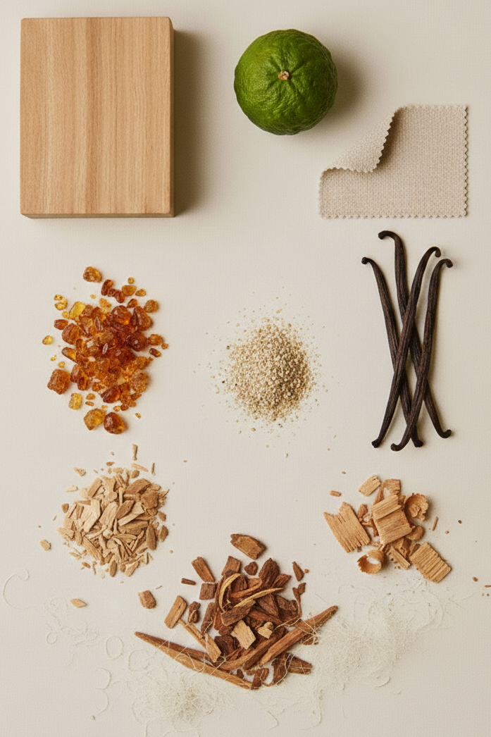 Ingredients Hinoka_perfume inspired by Fugazzi Angel Dust 