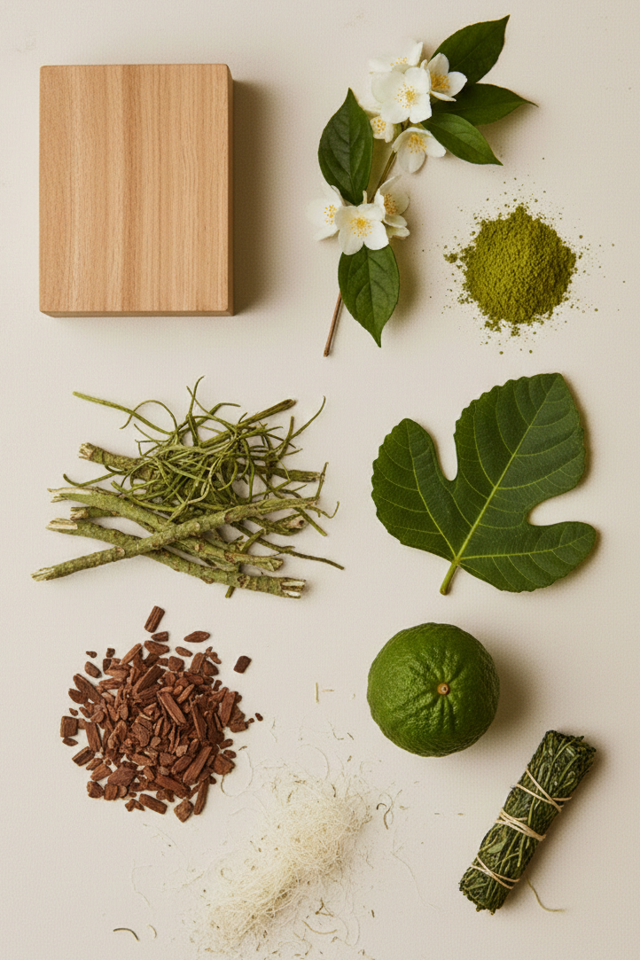 Perfume inspired by Le Labo Thé Matcha, Scentique Amsterdam. Perfume with Matcha