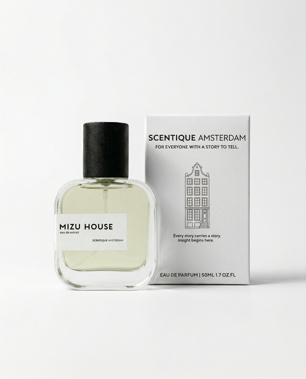Parfum alternatief voor Jo Malone Wood Sage & Sea Salt met stijlvolle verpakking en premium uitstraling door Scentique Amsterdam. Slechts €34,95.
