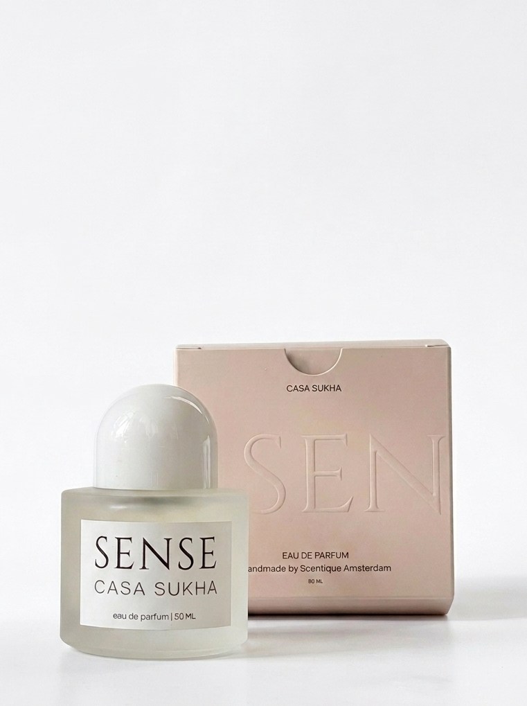 Sense by Casa Sukha is handmade perfume - produced by Scentique Amsterdam