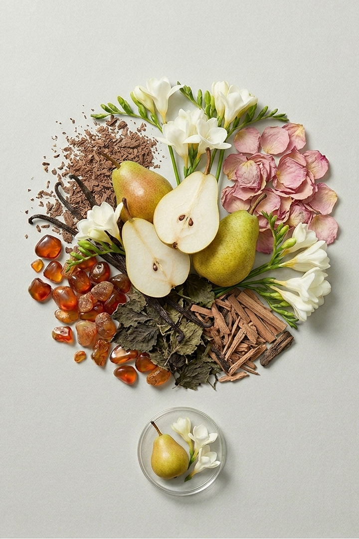 Dupe van English Pear & Freesia gemaakt door Scentique Amsterdam. Alternatief voor de geur Jo Malone English Pear & Freesia