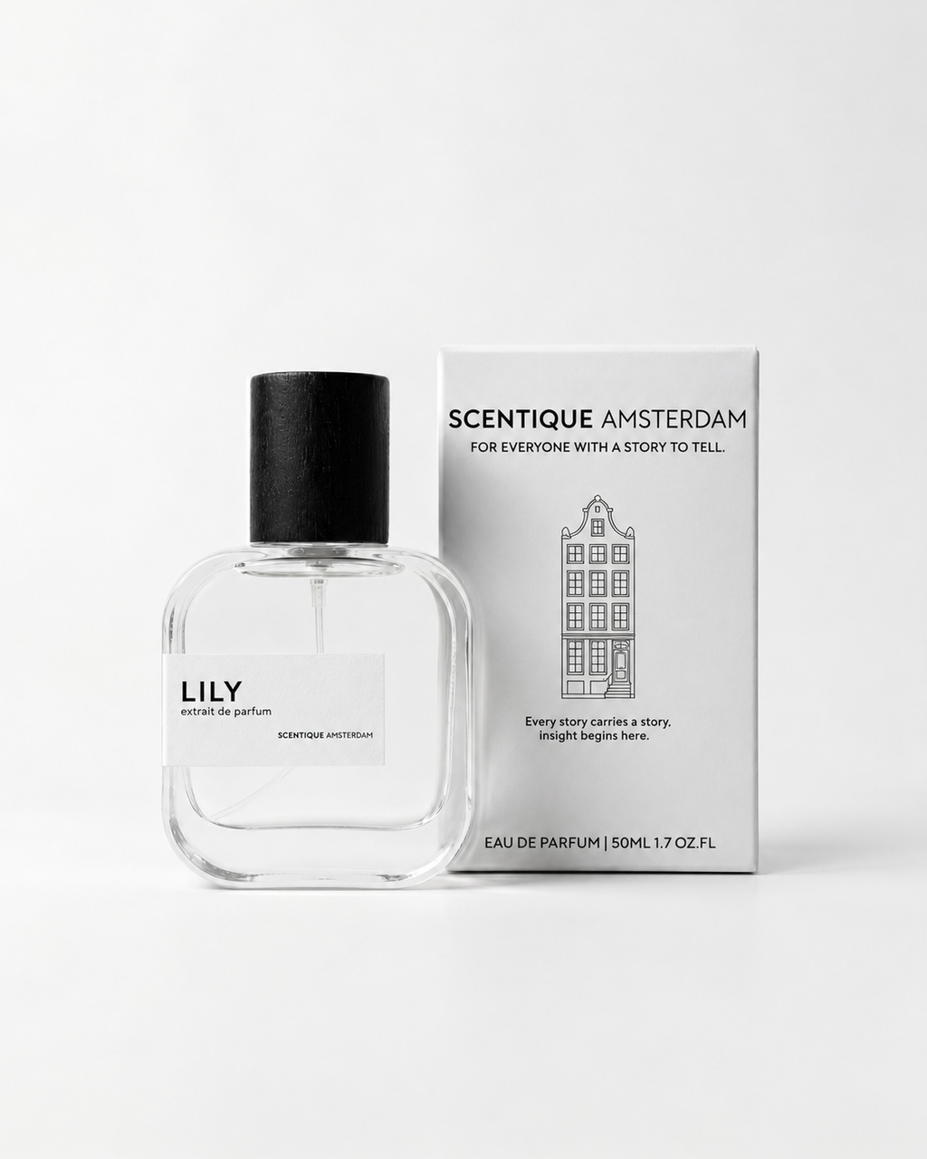 Lily – Tuberoos & Oranjebloesem – extrait de parfum, Scentique Amsterdam