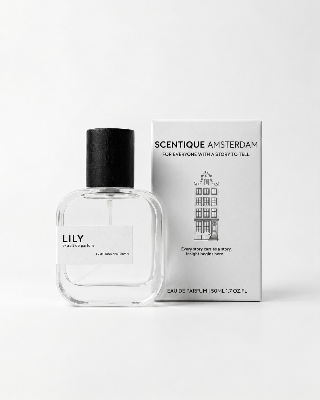Lily – Tuberoos & Oranjebloesem – extrait de parfum, Scentique Amsterdam